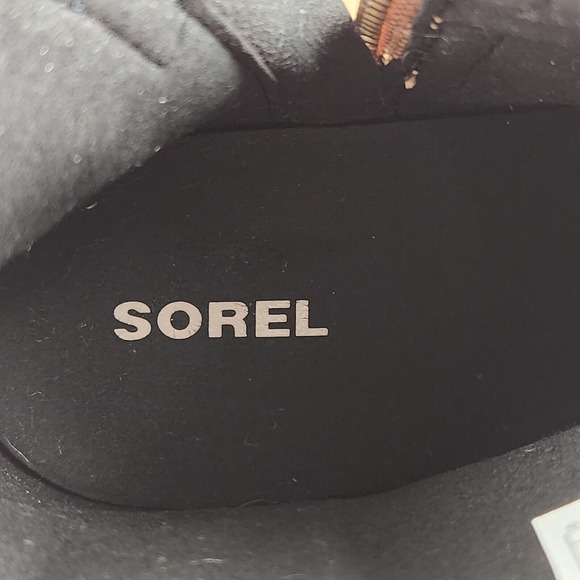 Sorel Joan Of Arctic Wedge II Women Sz 6 Buckle  Brown Leather Bootie NL3490-286 - Picture 10 of 11